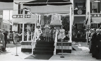 Réimpression sur papier avec filigrane Bahamas 1953-1974 an. Colonie britannique.