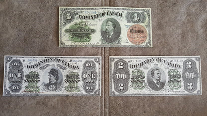 Réimpression sur papier avec filigrane Canada 1878 - 1898 LIVRAISON GRATUITE !!!