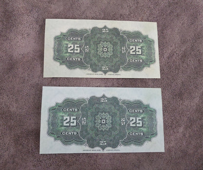 Réimpression sur papier avec filigrane (SET-B) Canada 1900-1917 Dollar DIFFÉRENTS TYPES