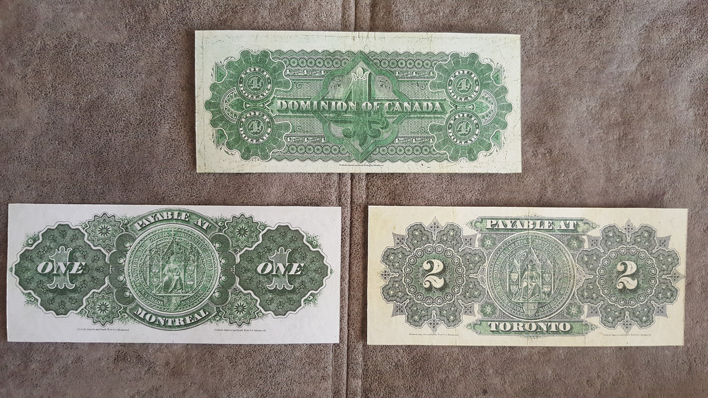 Reprint on paper with W/M Canada 1878 - 1898 FREE SHIPPING !!!