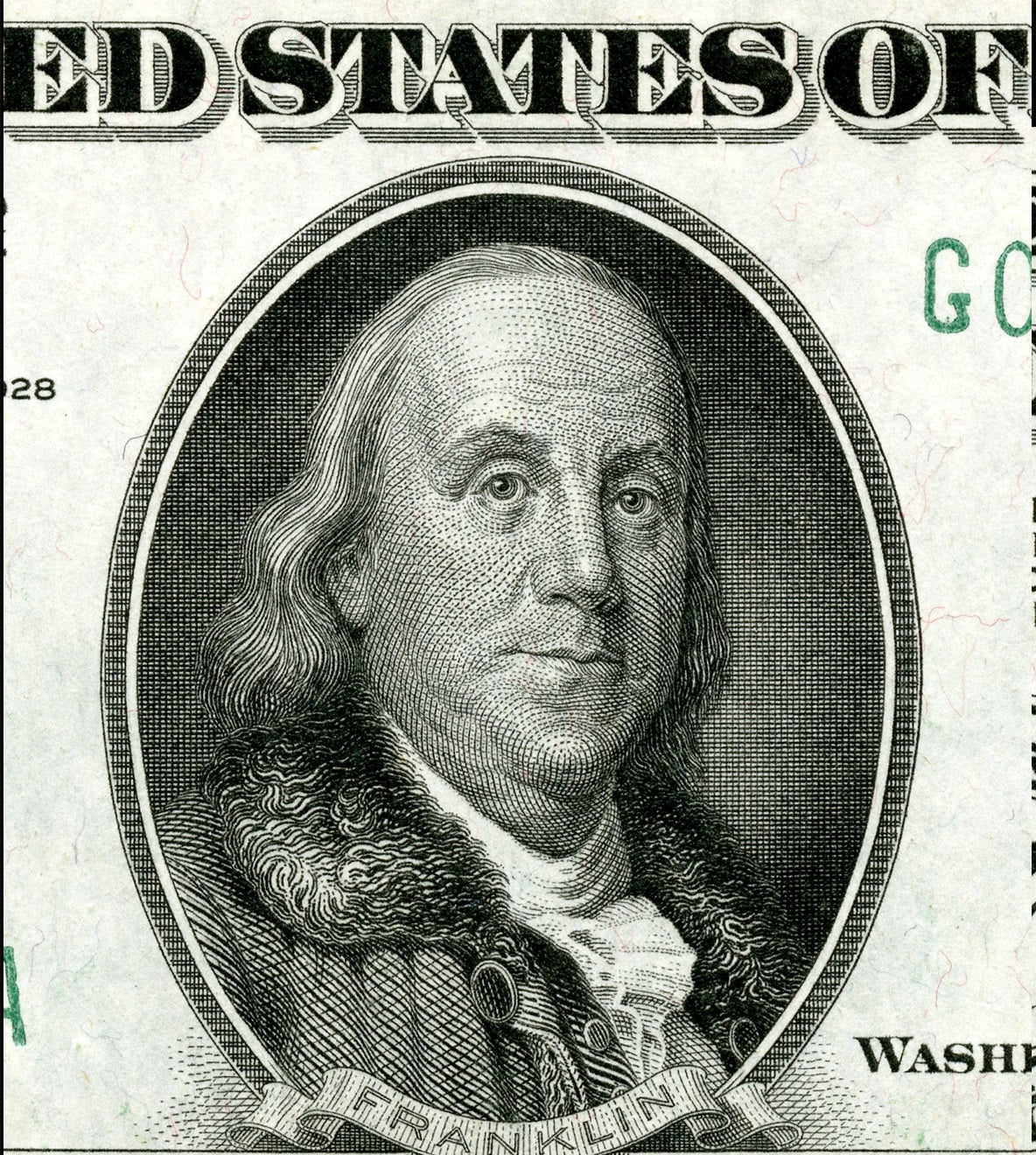 Nachdruck auf Papier mit W/M, veraltete Währung der Vereinigten Staaten 1837–1868, KOSTENLOSER VERSAND.