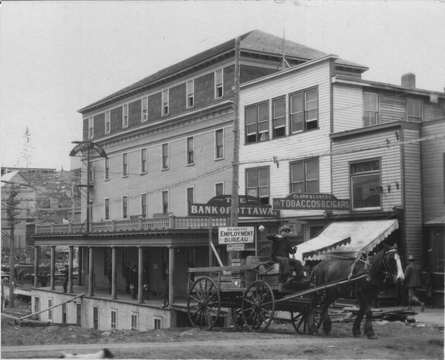 Reprint on paper with W/M Canada Bank of Ottawa + Britsh Columbia 1863-1913 y.