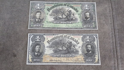 Réimpression sur papier avec filigrane Canada 1878 - 1898 LIVRAISON GRATUITE !!!