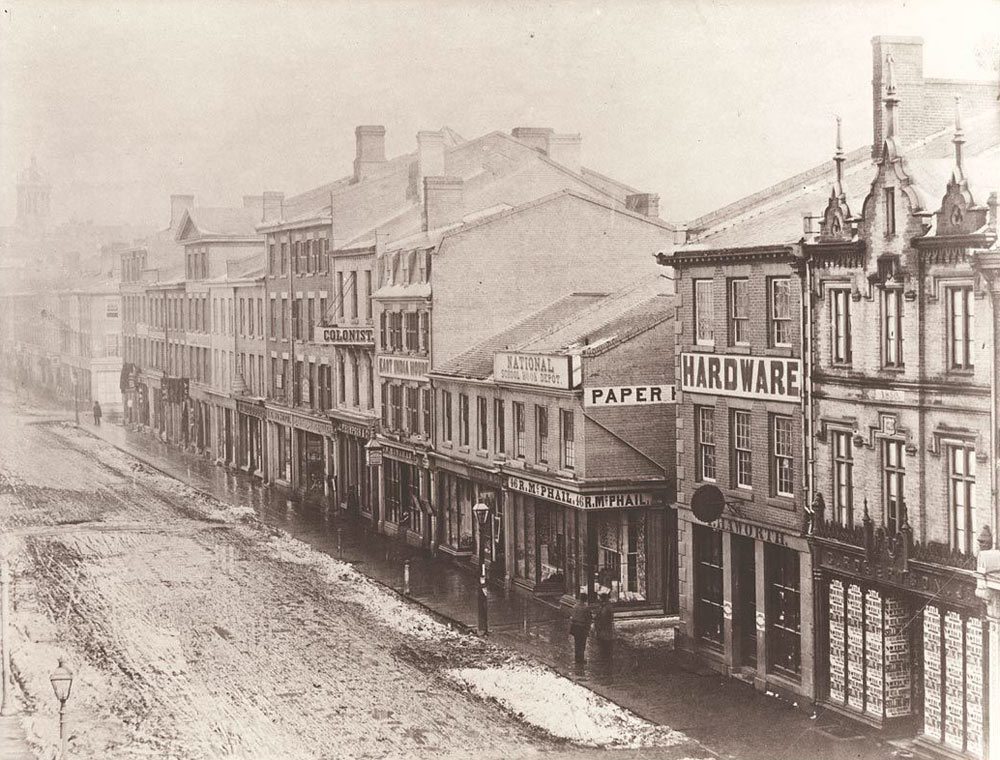 Reprint on paper with W/M Province of Canada 1850 y. FREE SHIPPING !