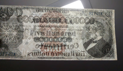 Réimpression sur papier avec filigrane Pièce de un dollar américain de 1880 LIVRAISON GRATUITE !!!