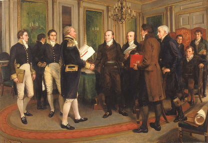 Réimpression sur papier avec filigrane Billets du Trésor des États-Unis 1812-1815 et LIVRAISON GRATUITE