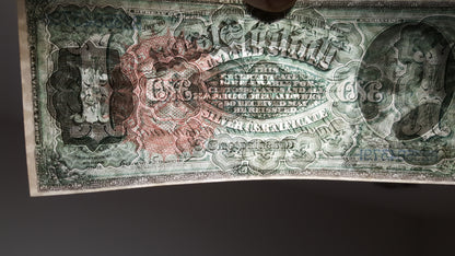 Réimpression sur papier avec filigrane États-Unis 1886 dollar en argent LIVRAISON GRATUITE !!!