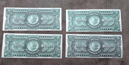 Réimpression sur papier avec filigrane États-Unis 1886 dollar en argent LIVRAISON GRATUITE !!!