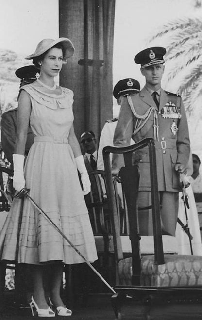Retirage sur papier avec filigrane MALAYA et BORNÉO BRITANNIQUE 1953, colonie britannique.
