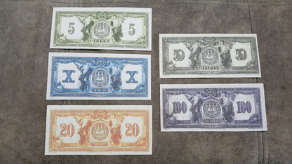 Réimpression sur papier avec filigrane Banque de Commerce Canada 1917. LIVRAISON GRATUITE !