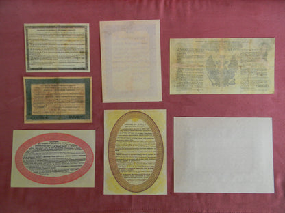 Reimpresión en papel con W/M Rusia 1840-1841 a. ENVÍO GRATIS !!!