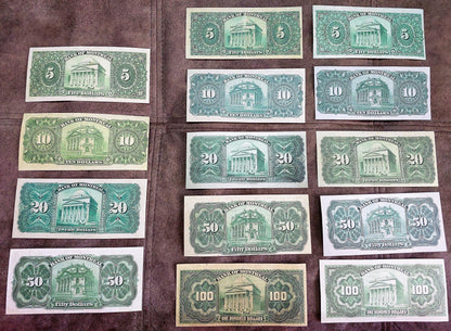 Réimpression sur papier avec filigrane Canada Banque de Montréal 1914-1931. LIVRAISON GRATUITE !!!