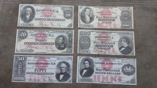 Reprint on paper with W/M United States 1878 Silver Dollar FREE SHIPPING!!!