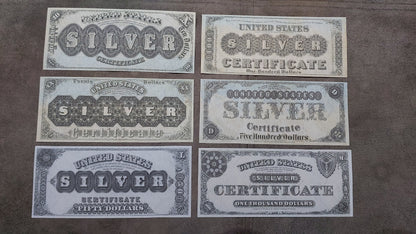 Reimpresión en papel con W/M Dólar de plata de los Estados Unidos 1878 ¡ENVÍO GRATIS!