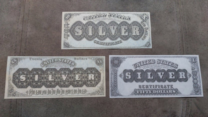 Reimpresión en papel con W/M Dólar de plata de los Estados Unidos 1878 ¡ENVÍO GRATIS!