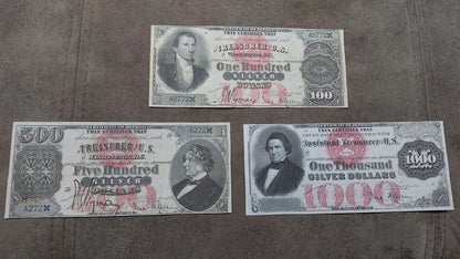 Reimpresión en papel con W/M Dólar de plata de los Estados Unidos 1878 ¡ENVÍO GRATIS!