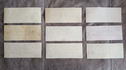 Réimpression sur papier avec filigrane Banque Coloniale du Canada 1859. LIVRAISON GRATUITE !
