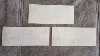 Réimpression sur papier avec filigrane Banque Coloniale du Canada 1859. LIVRAISON GRATUITE !
